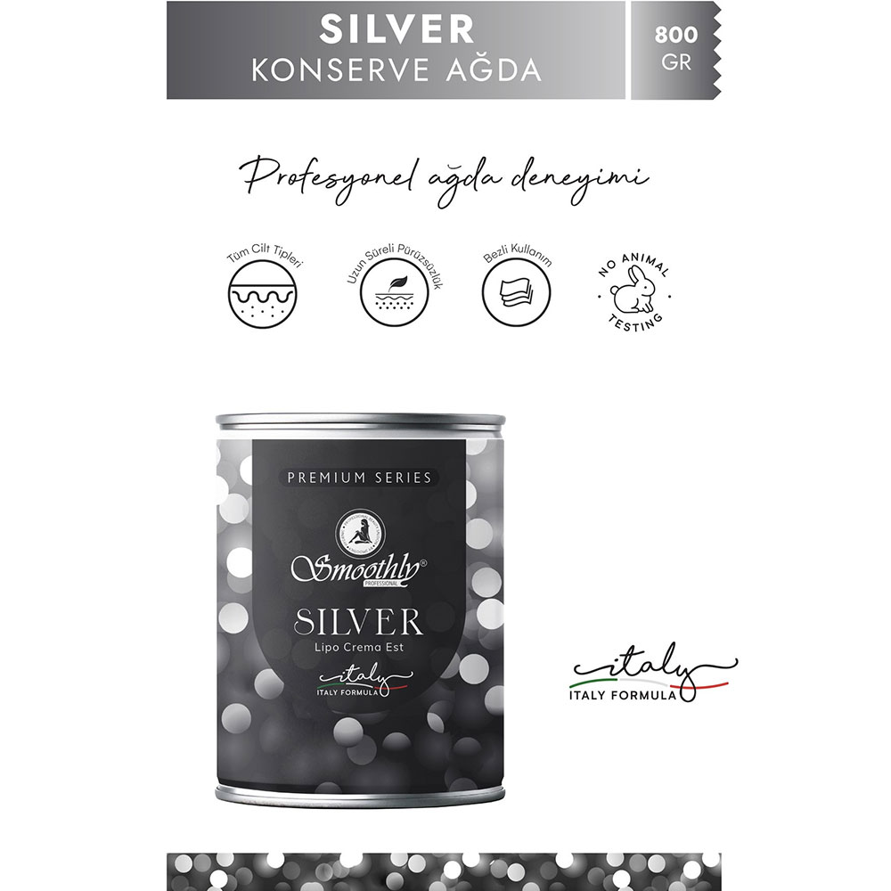 Smoothly Konserve Silver 800 ML - SMOOTHLY