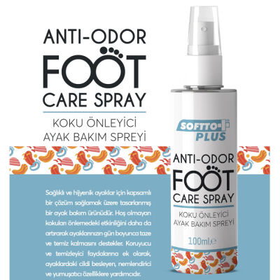 Softto Plus Ayak Bakım Spreyi 100 ML - 2