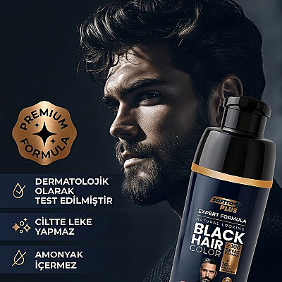 Softto Plus Expert Siyah Şampuan Men 400 ML - 2