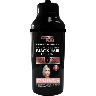 Softto Plus Expert Siyah Şampuan Women 400 ML - 1