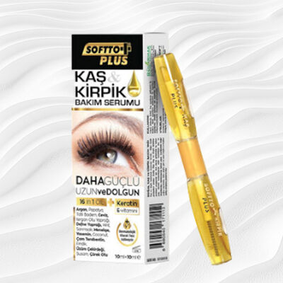 Softto Plus Kaş ve Kirpik Bakım Serumu 20 ML - 1