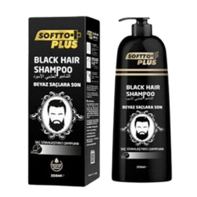 Softto Plus Siyahlaştırıcı Şampuan 350 Ml - 1