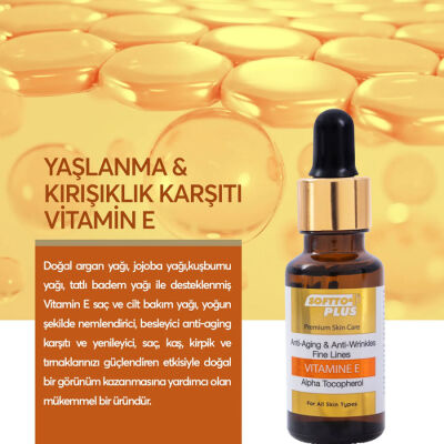 Softto Plus Vitamin E Bakım Yağı 20 ML - 2