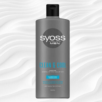 Syoss Clean Cool Men Şampuan 500 ML - 1
