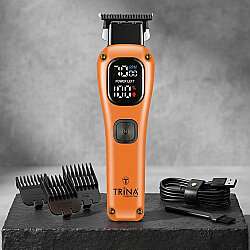 Trina 082 Saç Kesme & Traş Makinesi Turuncu - TRİNA (1)
