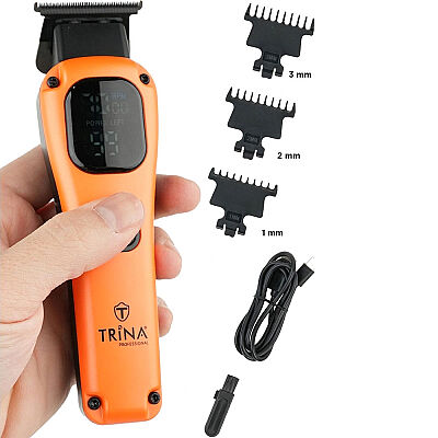 Trina 082 Saç Kesme & Traş Makinesi Turuncu - 3
