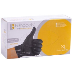 Tunçpek Pudrasız Eldiven Nitril XL - TUNÇPEK