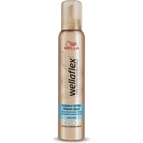 Wella Flex Köpük Extra Strong 4 / 250 Ml - 1