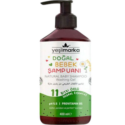Yeşilmarka Doğal Bebek Şampuanı Karpuzlu 400ML - 1