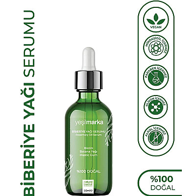 Yeşilmarka Doğal Biberiye Yağı Serumu 50 ML - YEŞİLMARKA (1)