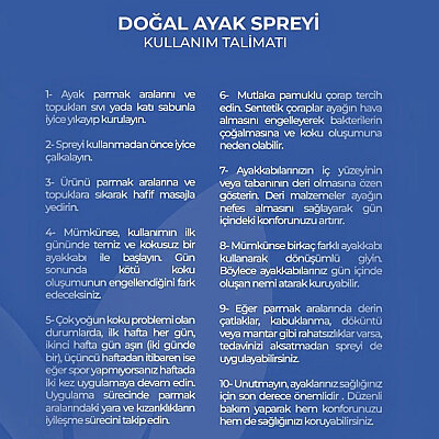 Yeşilmarka Doğal Hero Ayak Spreyi 100 ML - 6