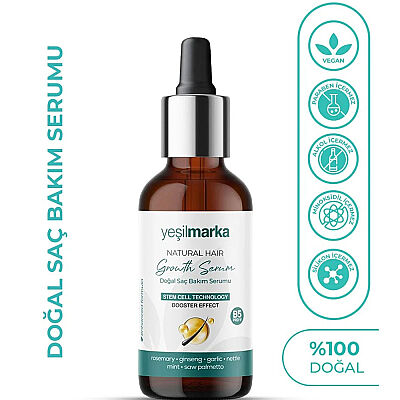 Yeşilmarka Doğal Saç Bakım Serumu 50 ML - 2