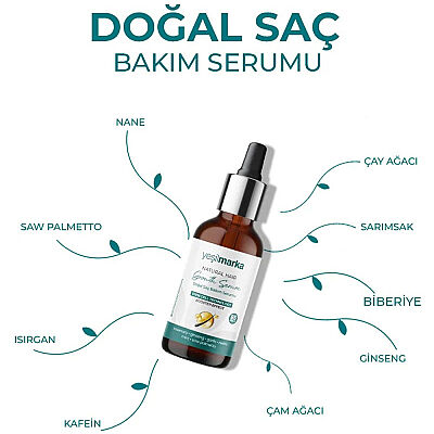 Yeşilmarka Doğal Saç Bakım Serumu 50 ML - 4
