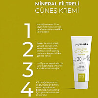 Yeşilmarka Mineral Filtre Çocuk Güneş Kremi 30 Spf 50 ML - 5