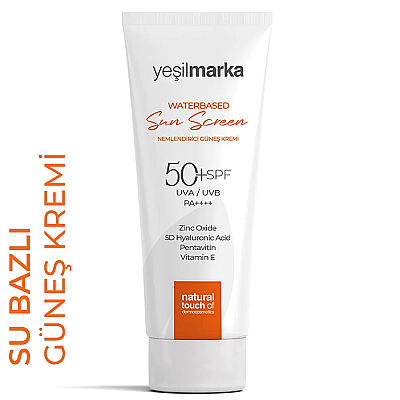 Yeşilmarka Su Bazlı Nemlendiricili Güneş Kremi 50 Spf 50 ML - 1