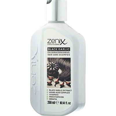 Zenix Siyah Sarımsak İçerikli Şampuan 250 ML - 1