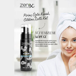 Zenix Yüz Yıkama Köpüğü Rice Water 200 ML - 2