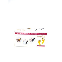 Zimpfile Tek Kullanımlık Pedikür Törpüsü 100 Adet - ZIMPFILE